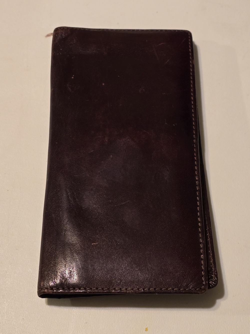 Vintage Wilsons Leather Italian Leather Dark Brown Wallet Multiple Card Slots